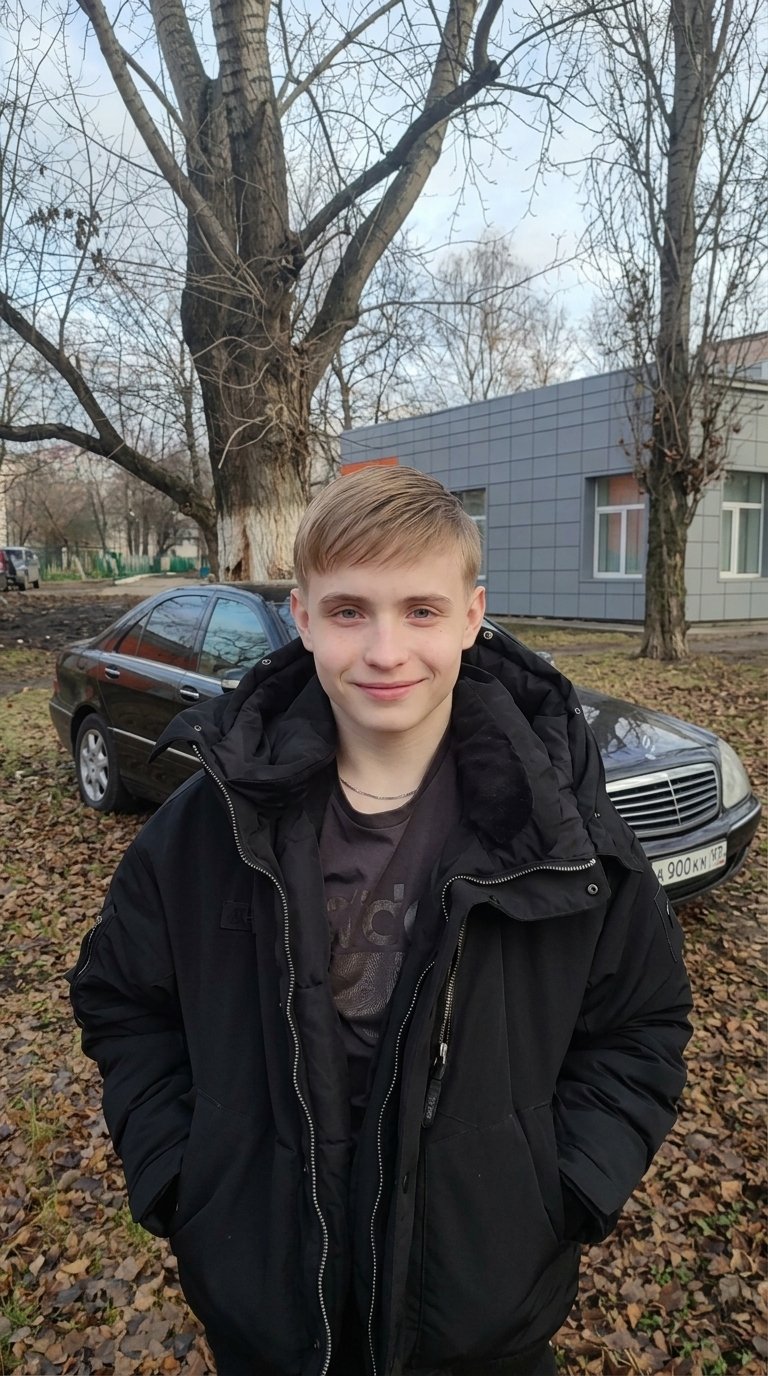 На заднем фоне чёрный Mercedes - Benz s класс 220 кузове  2000года 